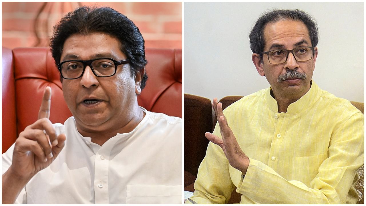 <div class="paragraphs"><p>  Raj Thackeray and&nbsp;Uddhav Thackeray</p></div>